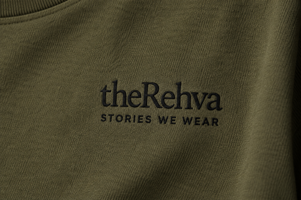 Mitti T-shirt, olive, brand name