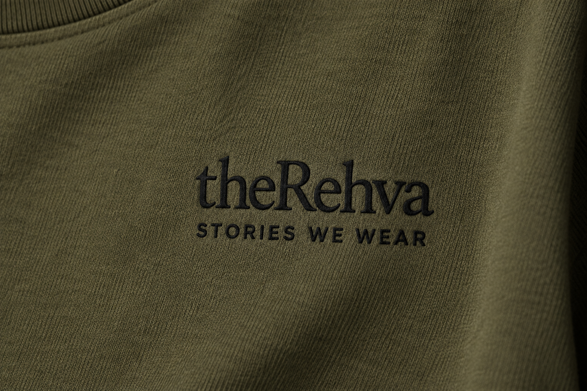 Mitti T-shirt, olive, brand name