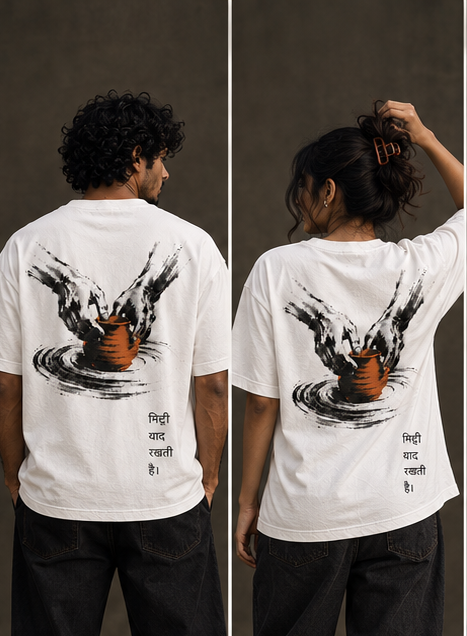 Mitti T-shirt, white, back