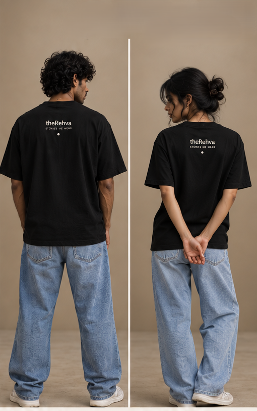Postal Box T-shirt, black, back