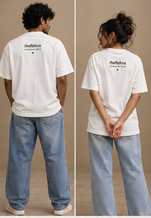 Postal Box T-shirt, white, back