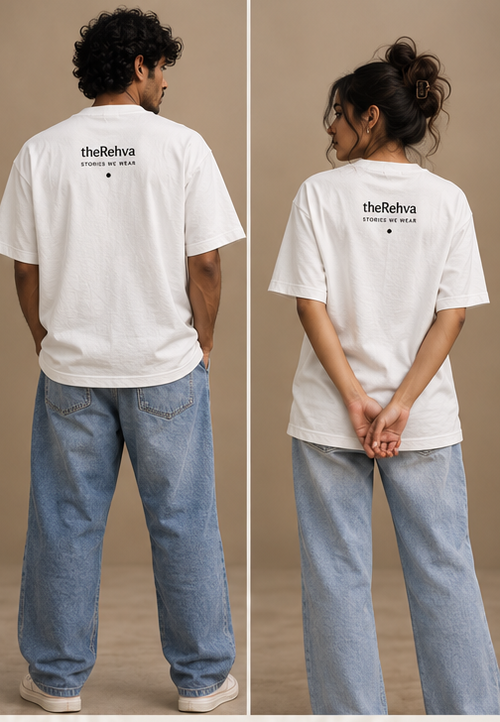 Postal Box T-shirt, white, back